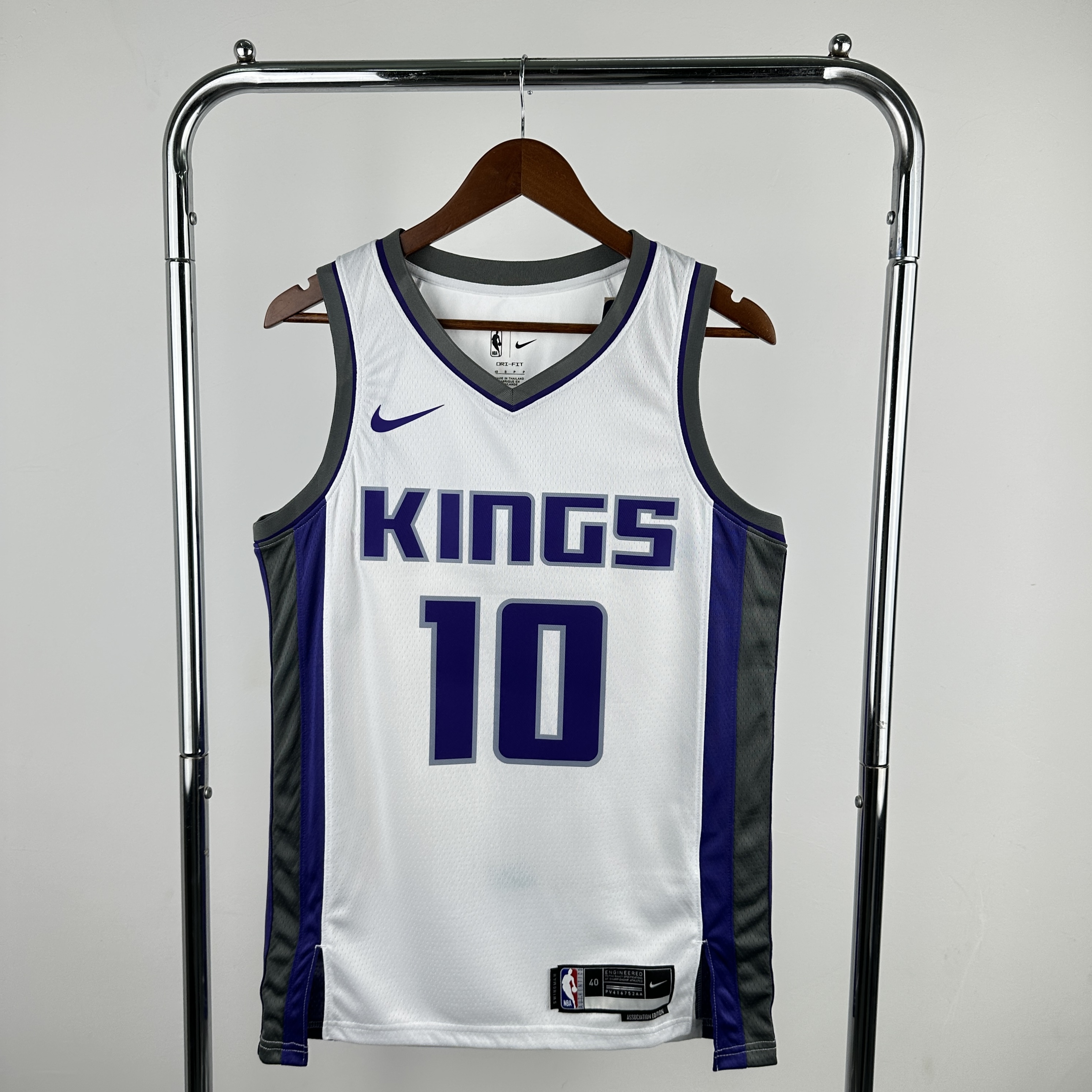 Men Sacramento Kings #10 DeRozan White Season Nike 2023 NBA Jersey->sacramento kings->NBA Jersey